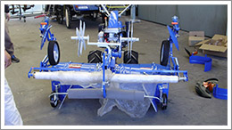 ハッスルハウス平高うねロータリと高平コンパクトマルチ