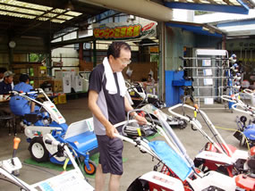 農業機械展示会画像