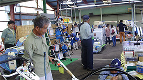 2015年農業機械展示会画像