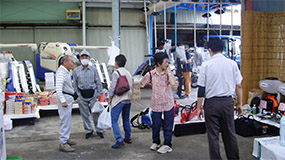 2015年農業機械展示会画像