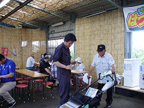 2018年農業機械展示会画像